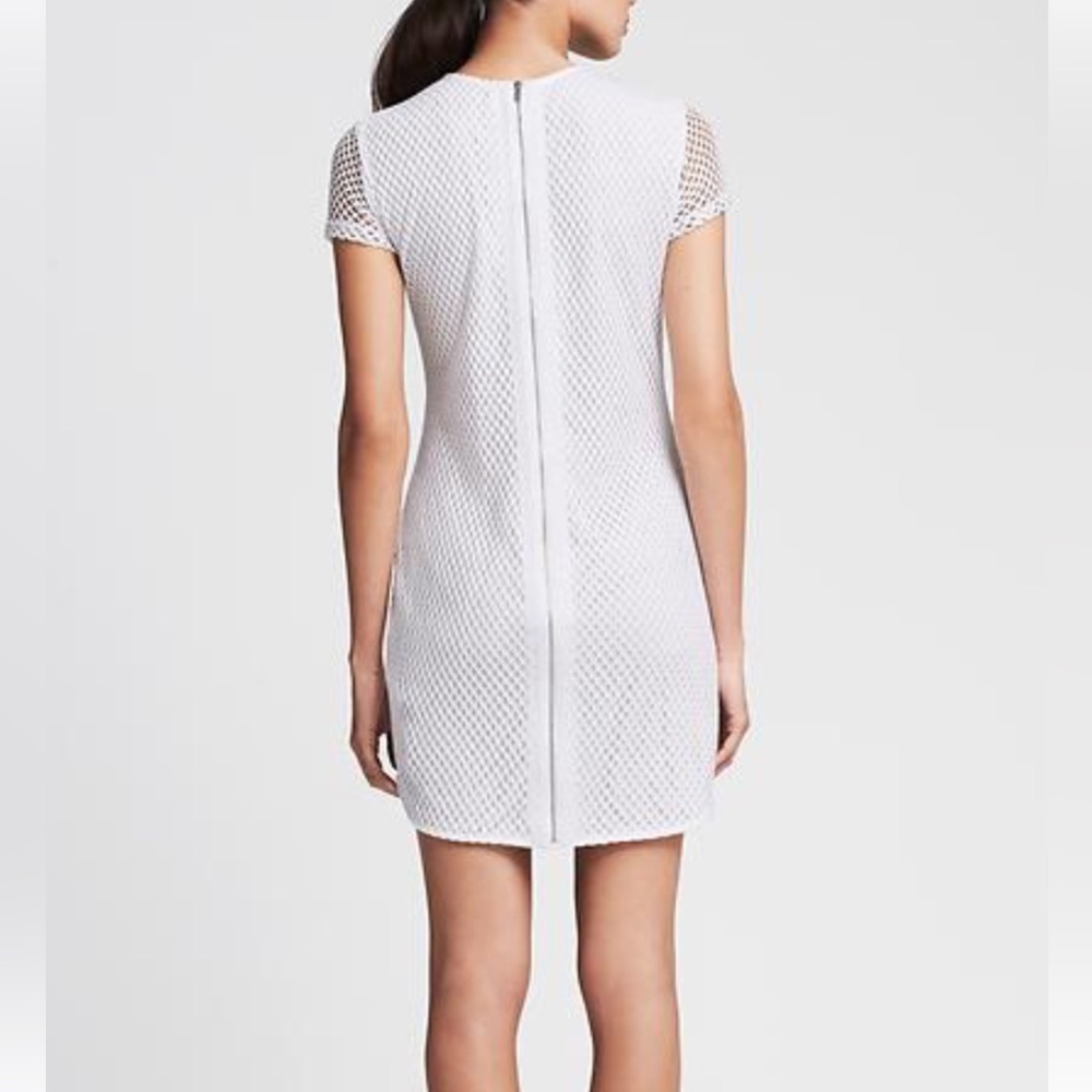 Banana Republic Navy Mesh Mini Dress Nw Size 6 - Picture 11 of 11